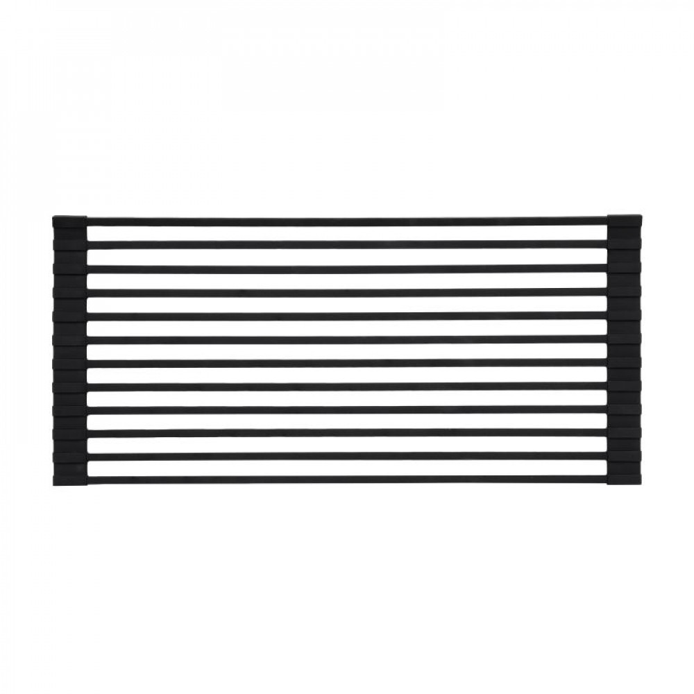 Сушарка на кухонну мийку Lidz Acsis LA04 Black, квадратна основа, для посуду 430х216 мм LDACSLA04BLM49762 SD00055886