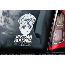 Російська Болонка стикер