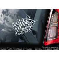 Life Is Racing стикер