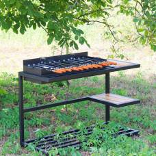 Автомангал Loft зі столиком і знімною жарівнею на 12 шампурів Автомангал Loft зі столиком і знімною жарівнею на 12 шампурів