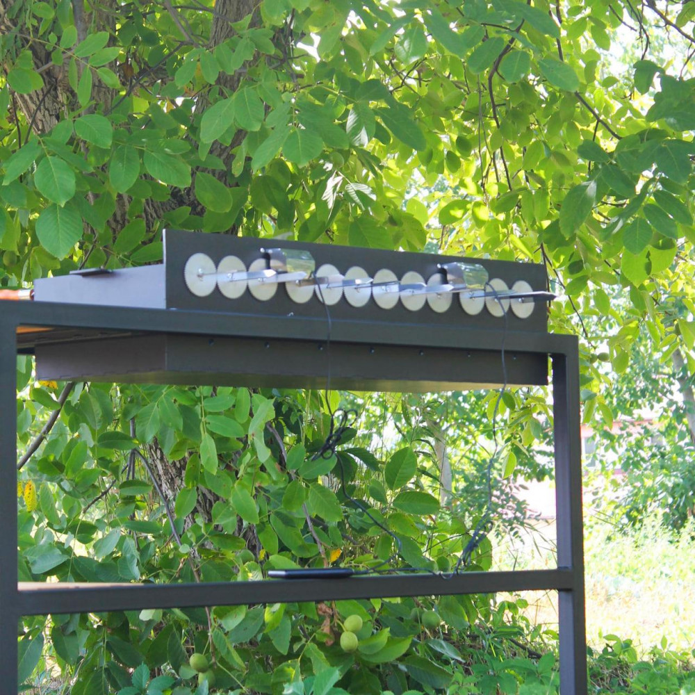 Автомангал Loft зі столиком і знімною жарівнею на 12 шампурів 2425829463