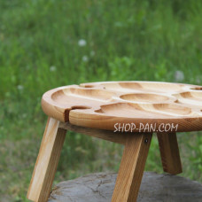 Менажниця з дуба, Столик для вина та закусок