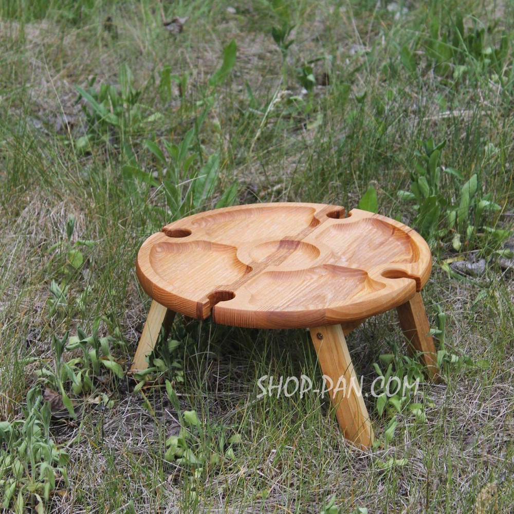 Менажниця з дуба, Столик для вина та закусок 2425823626