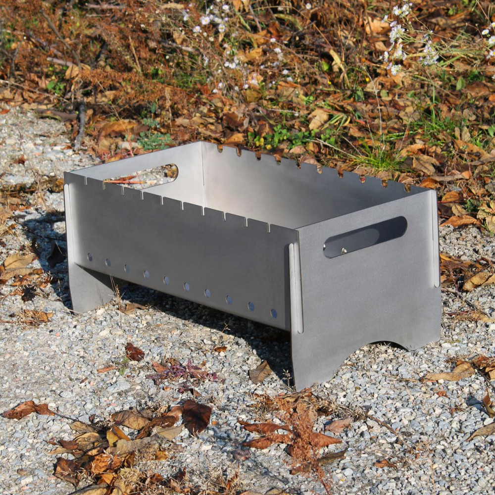 Мангал "Південний" з нержавіючої сталі на 10 шампурів. 2425825650