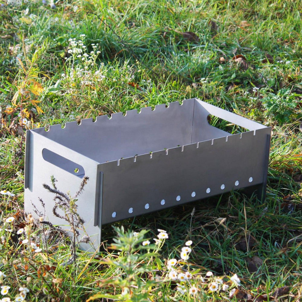 Мангал "Південний" з нержавіючої сталі на 10 шампурів. 2425825650