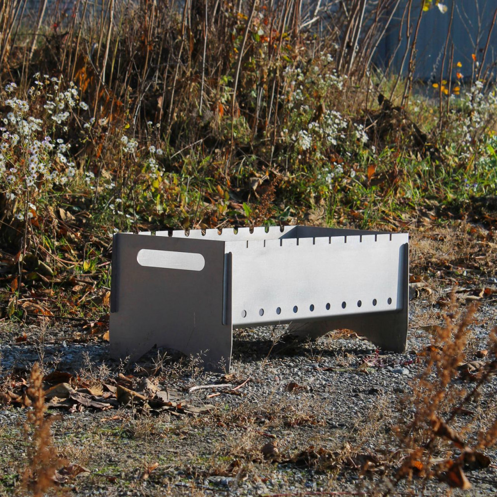 Мангал "Південний" з нержавіючої сталі на 10 шампурів. 2425825650