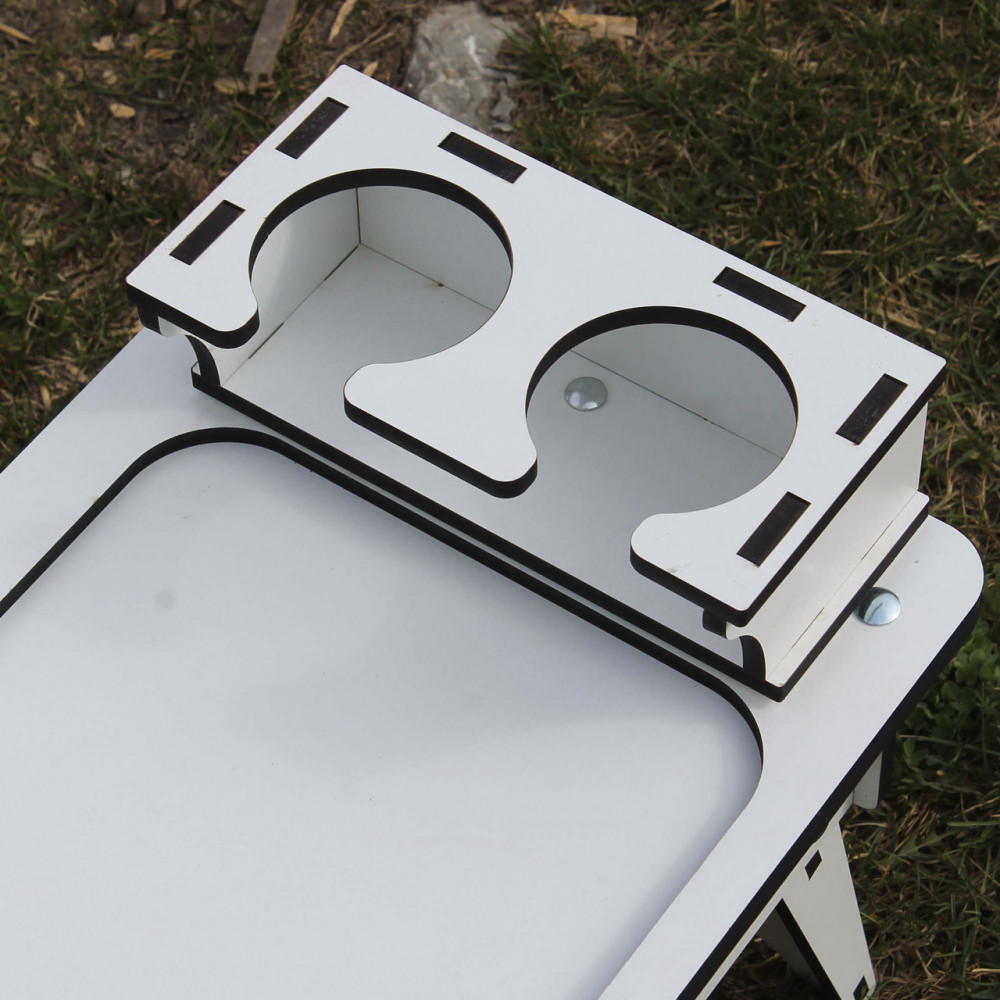 Белый столик-поднос для завтраков SP00710