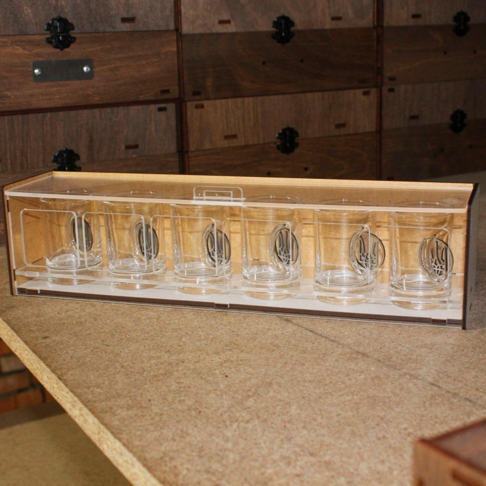 Набір ексклюзивних чарок у подарунковій коробці 2803511953