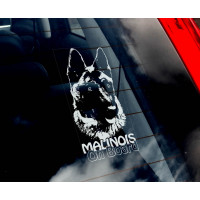 Бельгійський Малинуа (Бельгійська вівчарка) (Belgian Malinois) стикер