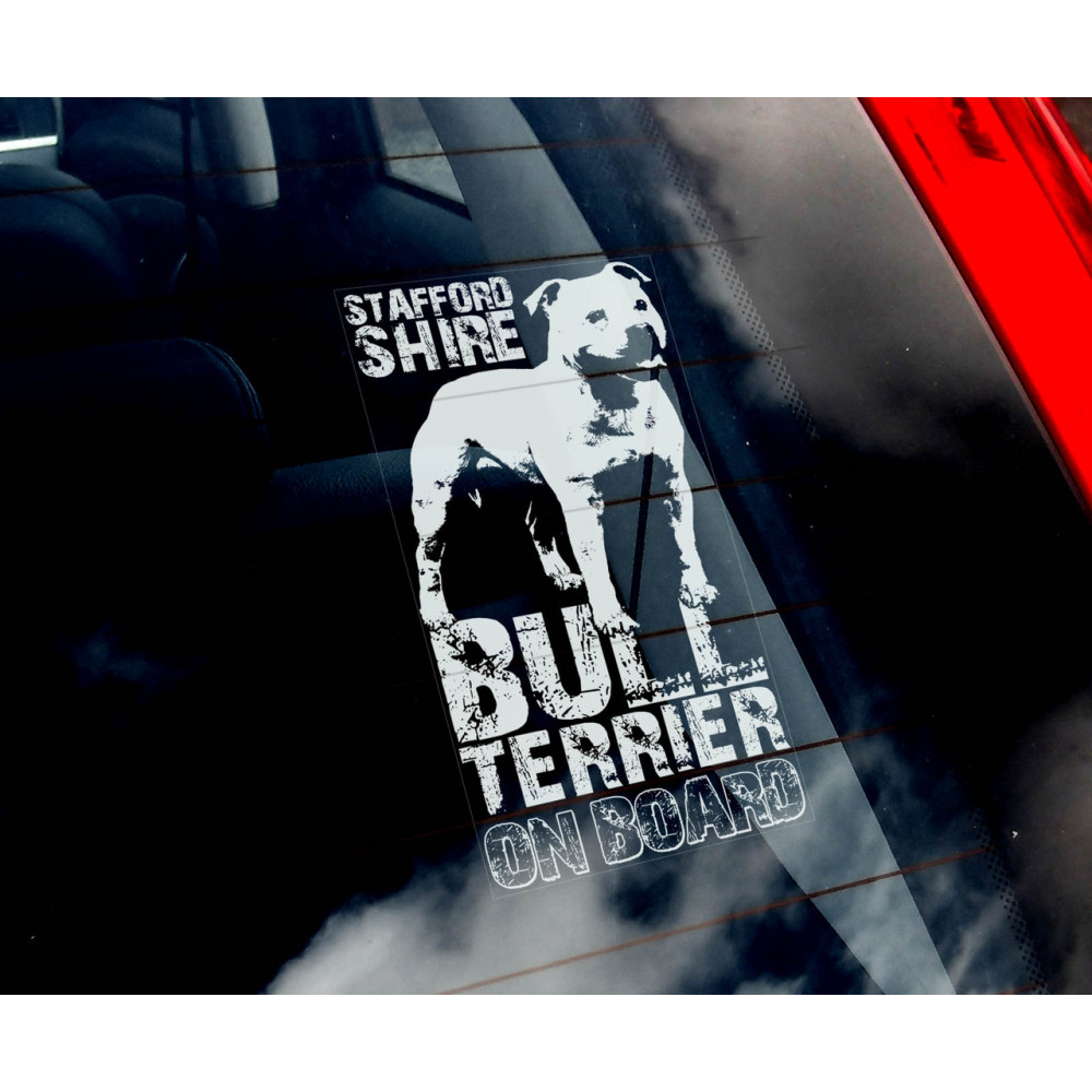 Стаффордширський Бультер'єр (Staffordshire Bull Terrier) стикер 2536582310