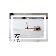 Дзеркало Lidz Kubis (KU2) 700х500 з LED-підсвічуванням Touch, з антизапотіванням, з димером, рег. яскравості LD78LF90448486