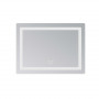 Дзеркало Lidz Kubis (KU2) 700х500 з LED-підсвічуванням Touch, з антизапотіванням, з димером, рег. яскравості LD78LF90448486 SD00054610