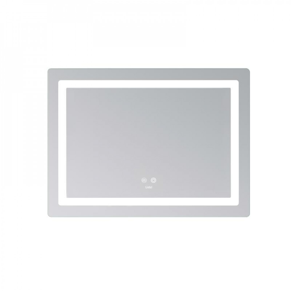 Дзеркало Lidz Kubis (KU2) 700х500 з LED-підсвічуванням Touch, з антизапотіванням, з димером, рег. яскравості LD78LF90448486 SD00054610