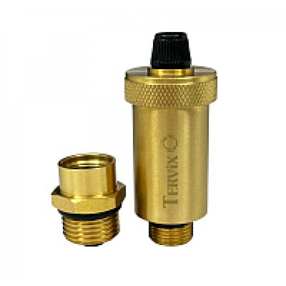 303012 Автоматичний розповітрювач Tervix Pro Line з відсічним клапаном 1/2" 303012