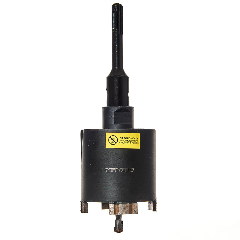 Комплект алмазної коронки по бетону Vitals Professional 68×110 мм М16 SDS-plus 000195697