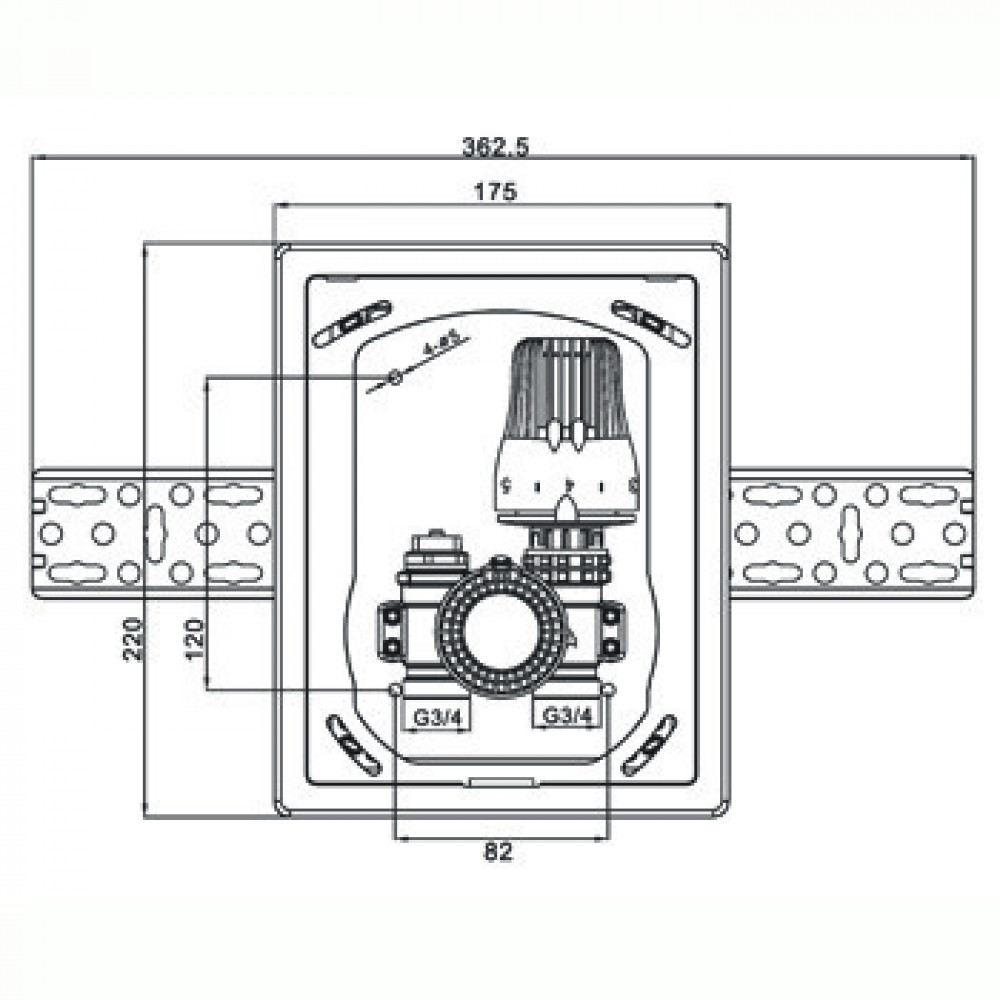 321022 Модуль контролю температури водяної підлоги Tervix Pro Line Control Box R2 321022