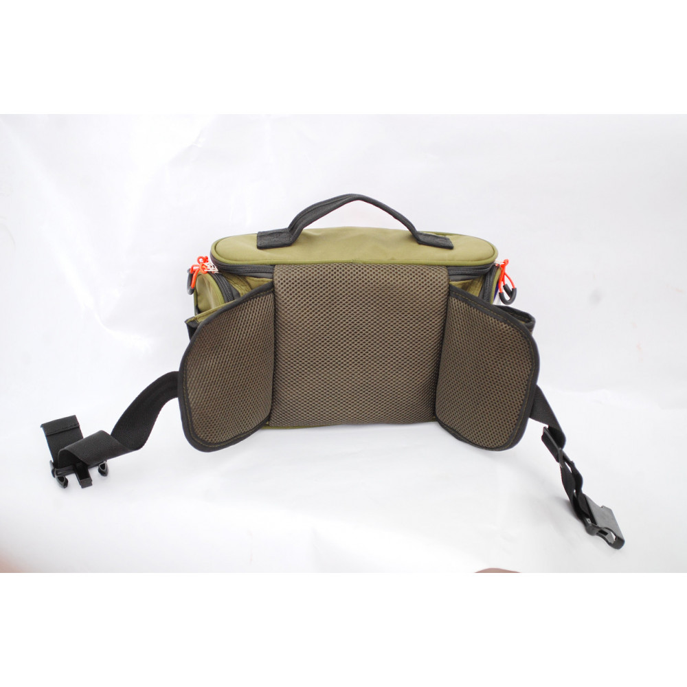 Сумка спінінгіста поясна + плече, посилена, непромокальна ГОРИЗОНТ- 9