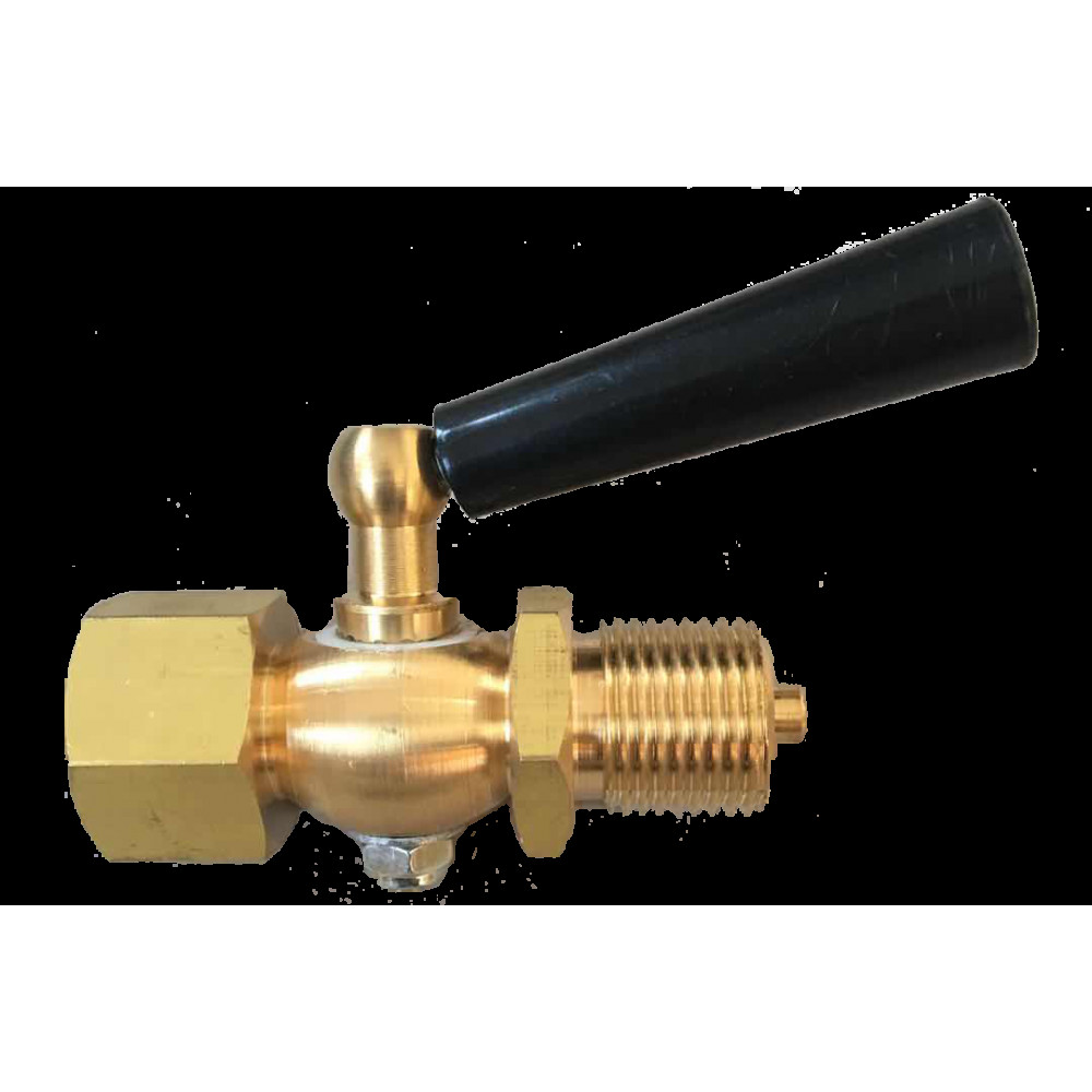 333212 3-ход. запірний кран для манометра (муфта-штуцер) Tervix Pro Line M1 Valve PN 16, 1/2"х1/2" 333212