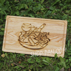 Кухонна дошка з гравіруванням