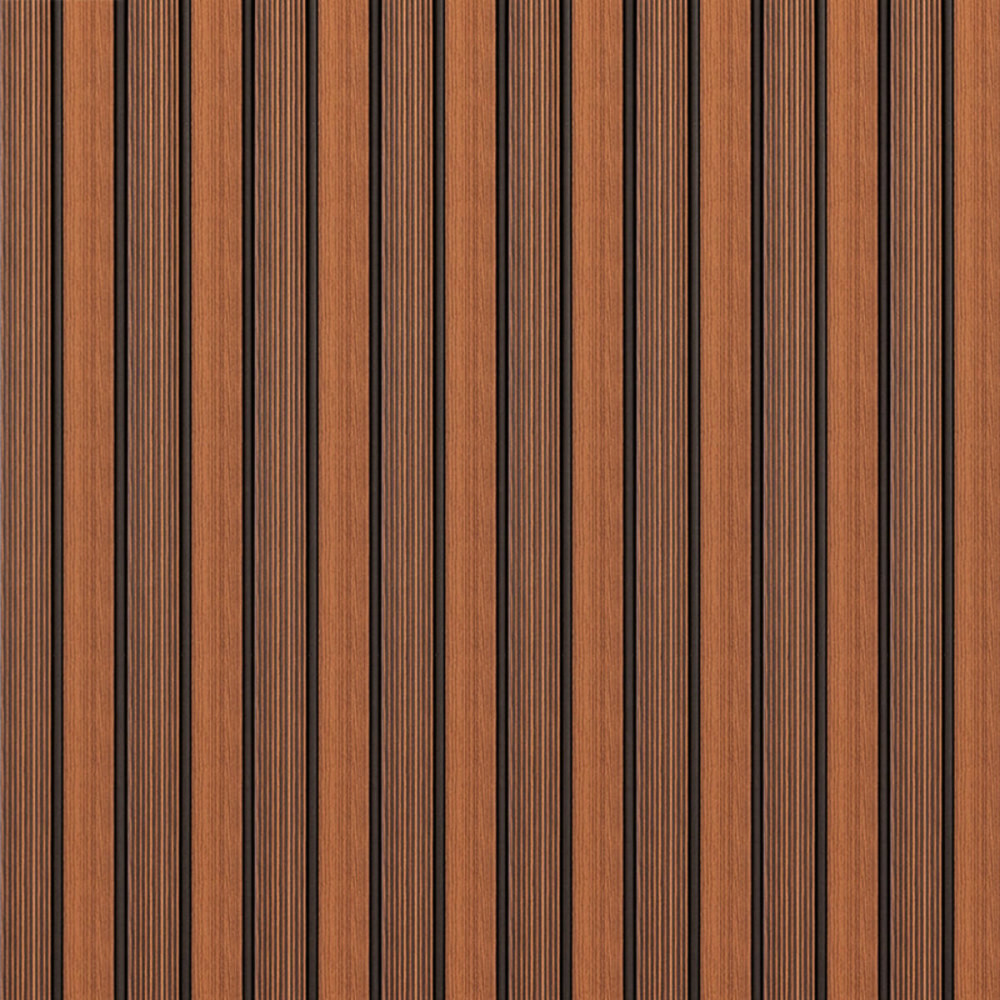 Рейка декоративная PS 2900х118х12мм Теплый каштан SW-00001753 SW-00001753