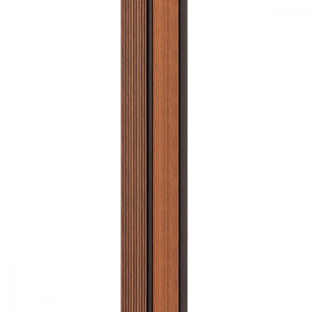 Рейка декоративная PS 2900х118х12мм Теплый каштан SW-00001753 SW-00001753