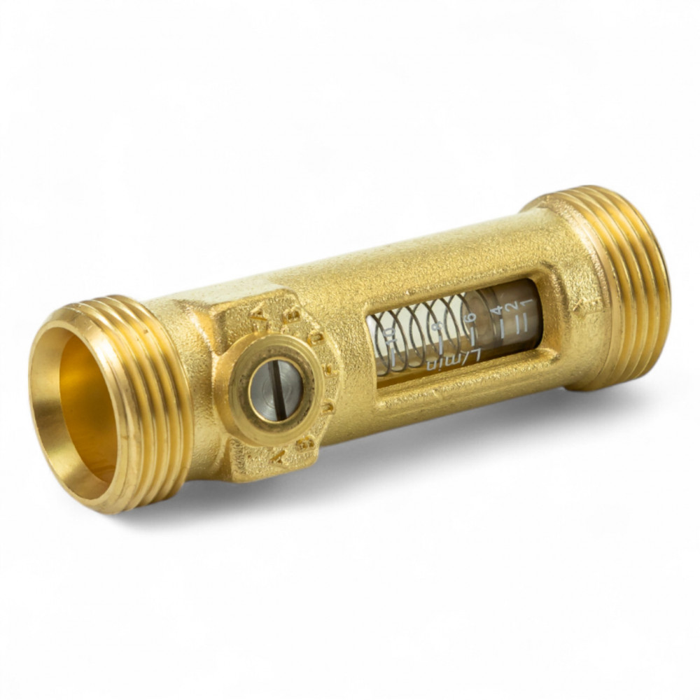 353032 Витратомір Tervix 1" х 1" 8-25 л/хв 353032