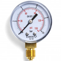 355413 манометр Tervix Pro Line 100 0-10бар 1/2" рад.
