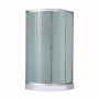 Душовий бокс Lidz Tani SB100x100.SAT.LOW.FR, скло Frost 4 мм SD00055512
