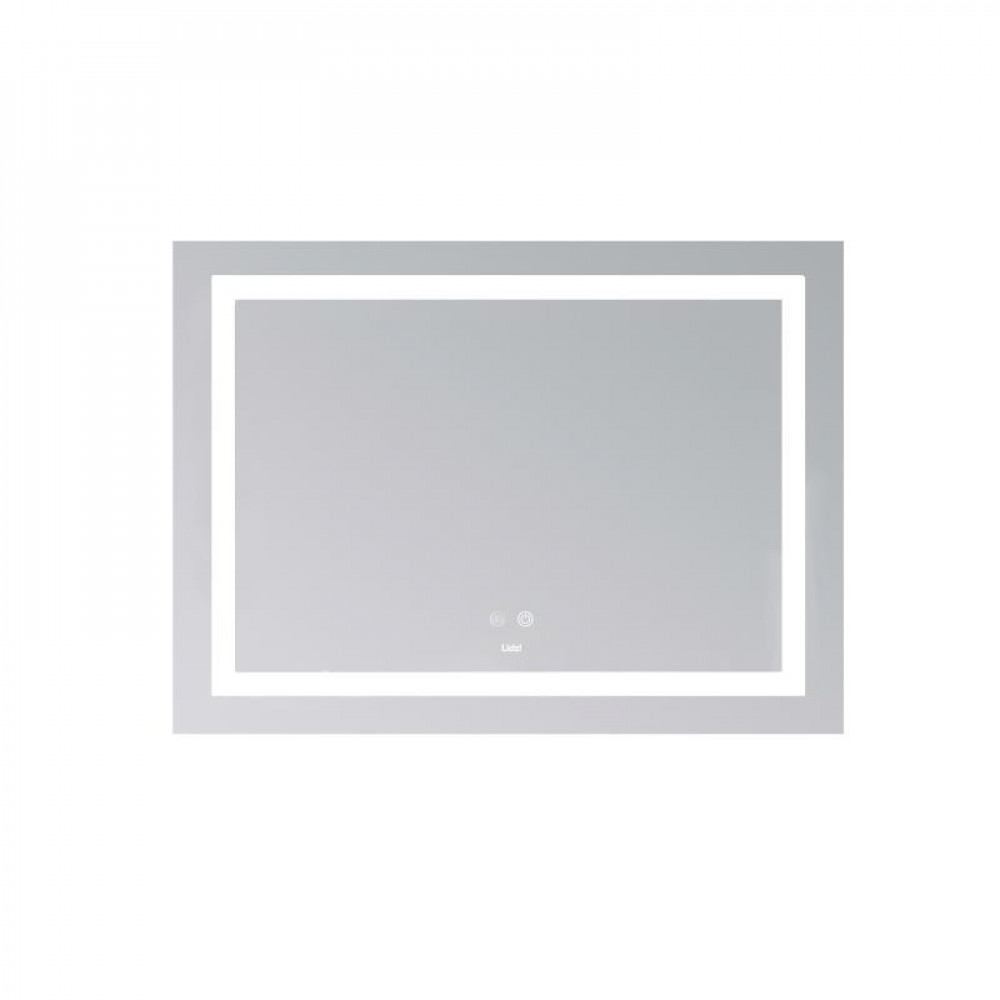 Дзеркало Lidz Kubis (KU1) 700х500 з LED-підсвічуванням Touch, з антизапотіванням, з димером, рег. яскравості LD78LF90448485 SD00054609