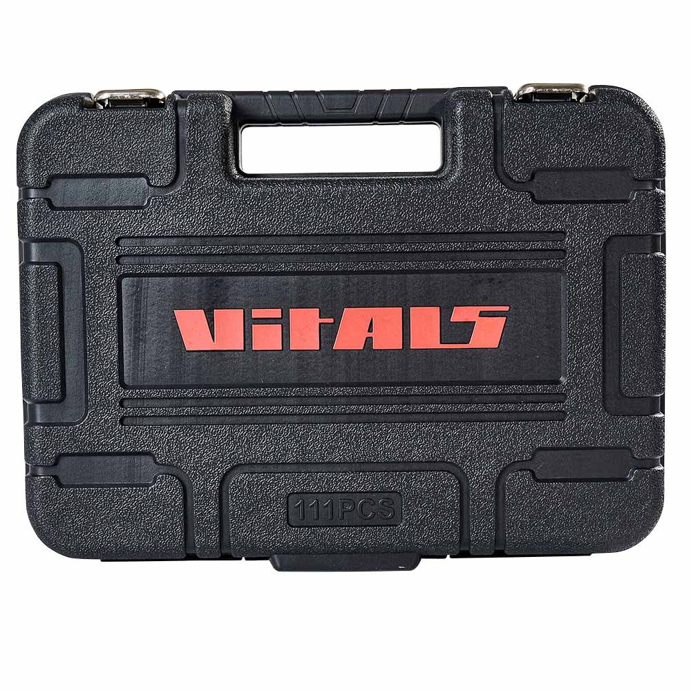 Набір головок торцевих 1/4″ та 1/2″ 111 предметів Vitals Master Impact + Superlock 000186169