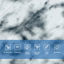 Панель стеновая 3D 700х770х3мм Мрамор SW-00001995 SW-00001995