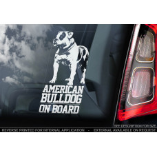 Американський Бульдог (American Bulldog) стикер
