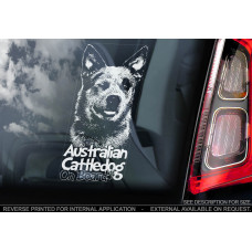 Австралійський Хілер (австралійська пастуша собака) (Australian CattleDog) стикер