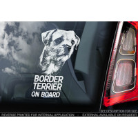 Бордер Тер'єр (Border Terrier) стикер