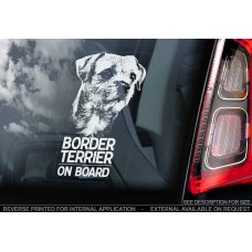 Бордер Тер'єр (Border Terrier) стикер
