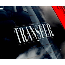 Transfer стикер