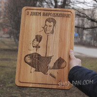 Кухонна дошка з гравіруванням  (по ФОТО)