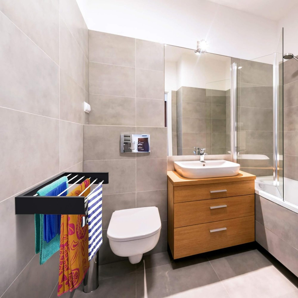 Сушка настінна для одягу (120 см) 2425829604