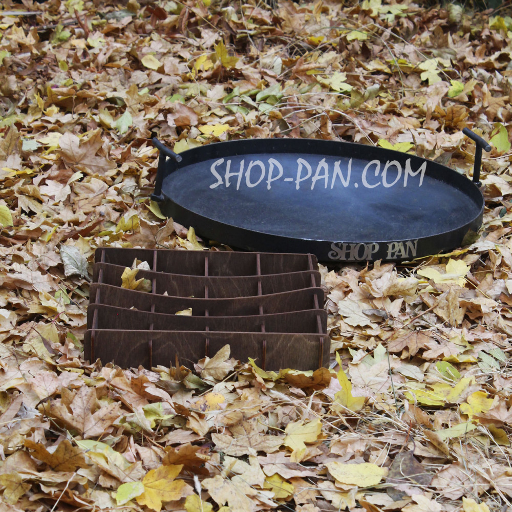 Дерев'яна підставка для сковороди/казана 2425824694