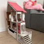 Кукольный домик для LOL с подвижным лифтом, ящиком террасой и мебелью 2487500119