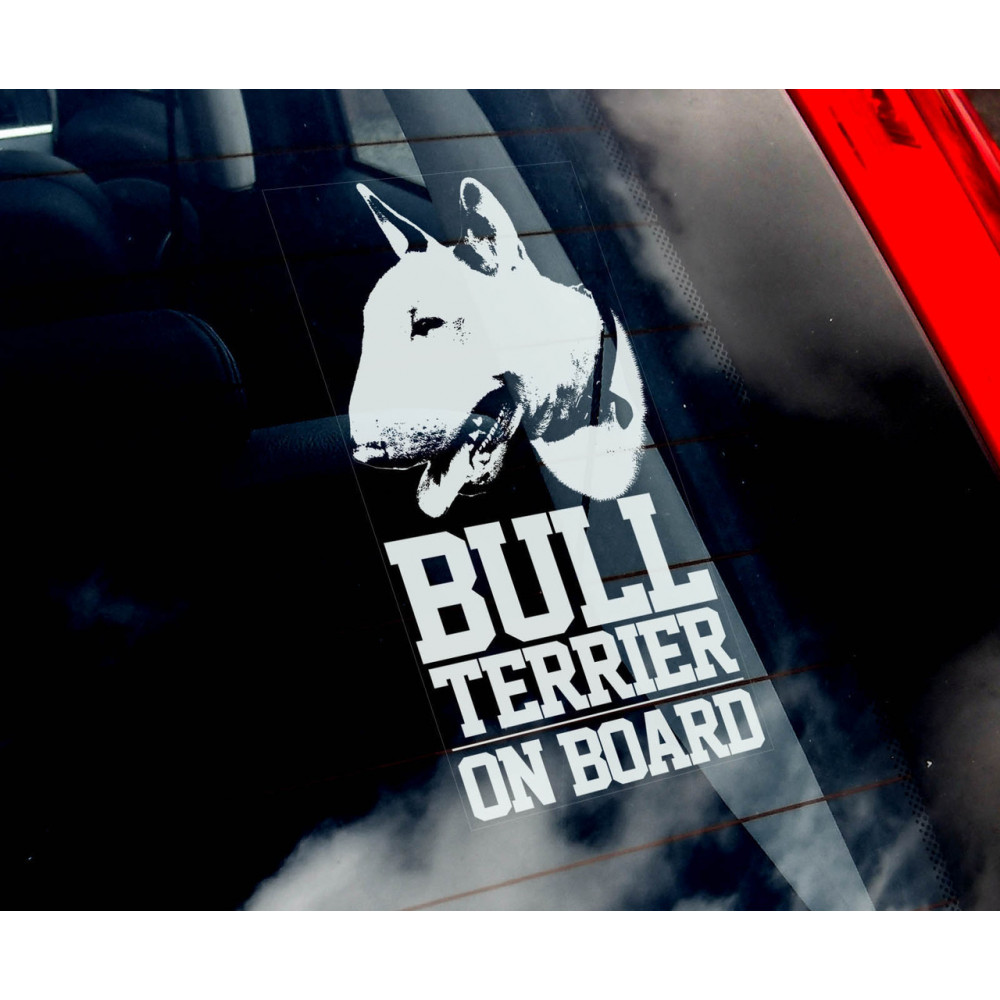 Бультер'єр (Bull Terrier) стикер 2536576909