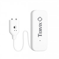 411041 Беспроводной датчик затопления Tervix Pro Line ZigBee Flood Sensor с выносным датчиком 900 мм