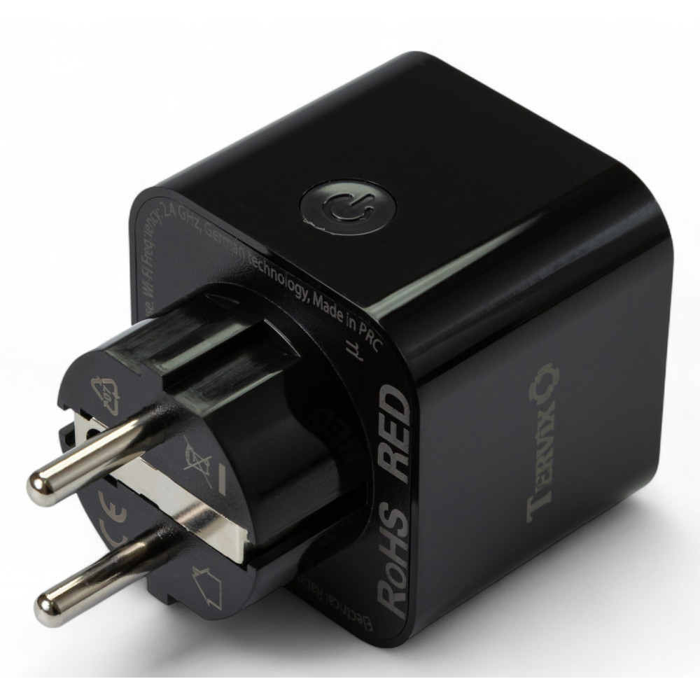 421420 Розумна розетка Tervix Pro Line WiFi Socket Black 421420