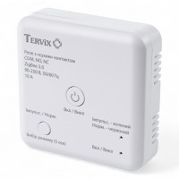 431181 Умный переключатель Tervix Pro Line ZigBee Dry Contact On/Off (реле с "сухим" контактом)