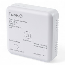 431181 Розумний перемикач Tervix Pro Line ZigBee Dry Contact On/Off (реле з "сухим" контактом)