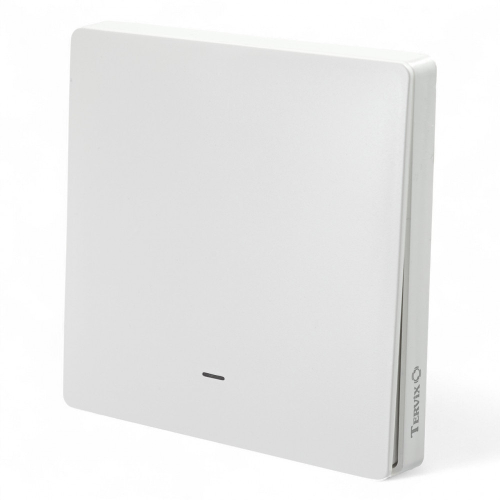 432021 Розумна клавішна кнопка-вимикач Tervix Pro Line ZigBee Push Button (1 клавіша), на батар. 432021