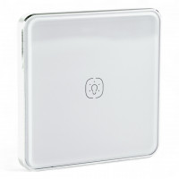 432031 Умная сенсорная кнопка-выключатель Tervix Pro Line ZigBee Touch Switch (1 клавиша) на батаре.