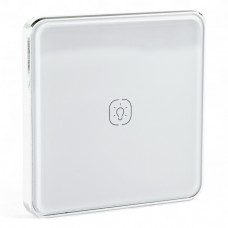 432031 Розумна сенсорна кнопка-вимикач Tervix Pro Line ZigBee Touch Switch (1 клавіша), на батар.