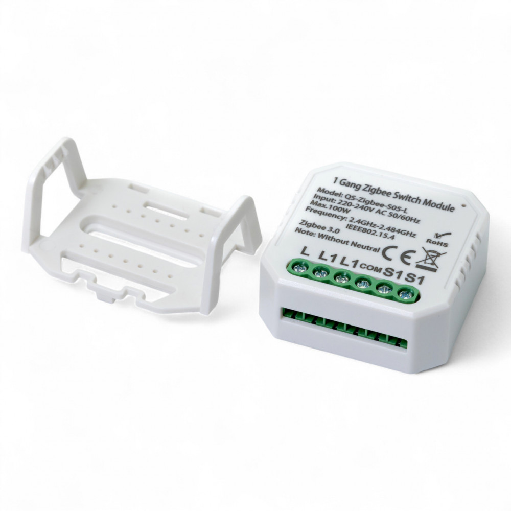 432141 Розумний вимикач Tervix Pro Line ZigBee Switch (1 клавіша), без нуля 432141