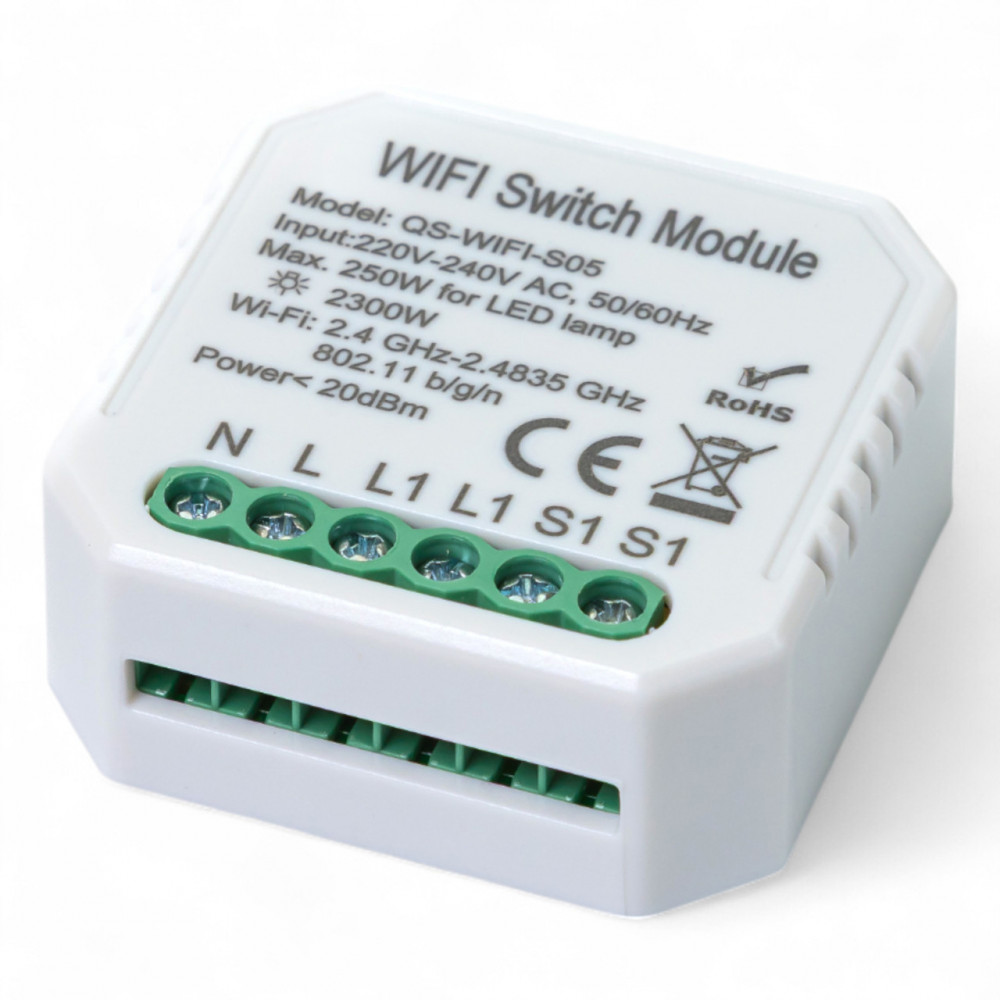 432421 Розумний вимикач Tervix Pro Line WiFi Switch (1 клавіша / розетка) 432421